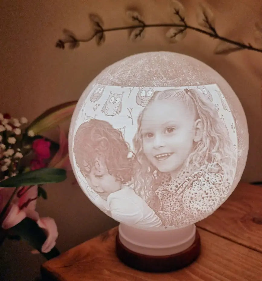 Personalized Moon Lamp: Make It Personal With Our Customized 3D Moon Lamp Scent Sational Wax melts