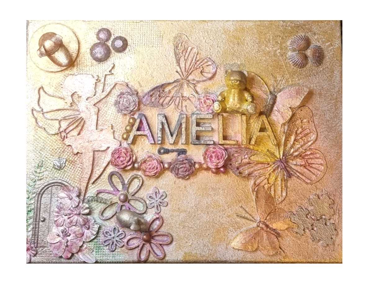 Personalised and Unique Handmade Metallic Wall Art for a Personal Touch Serathena