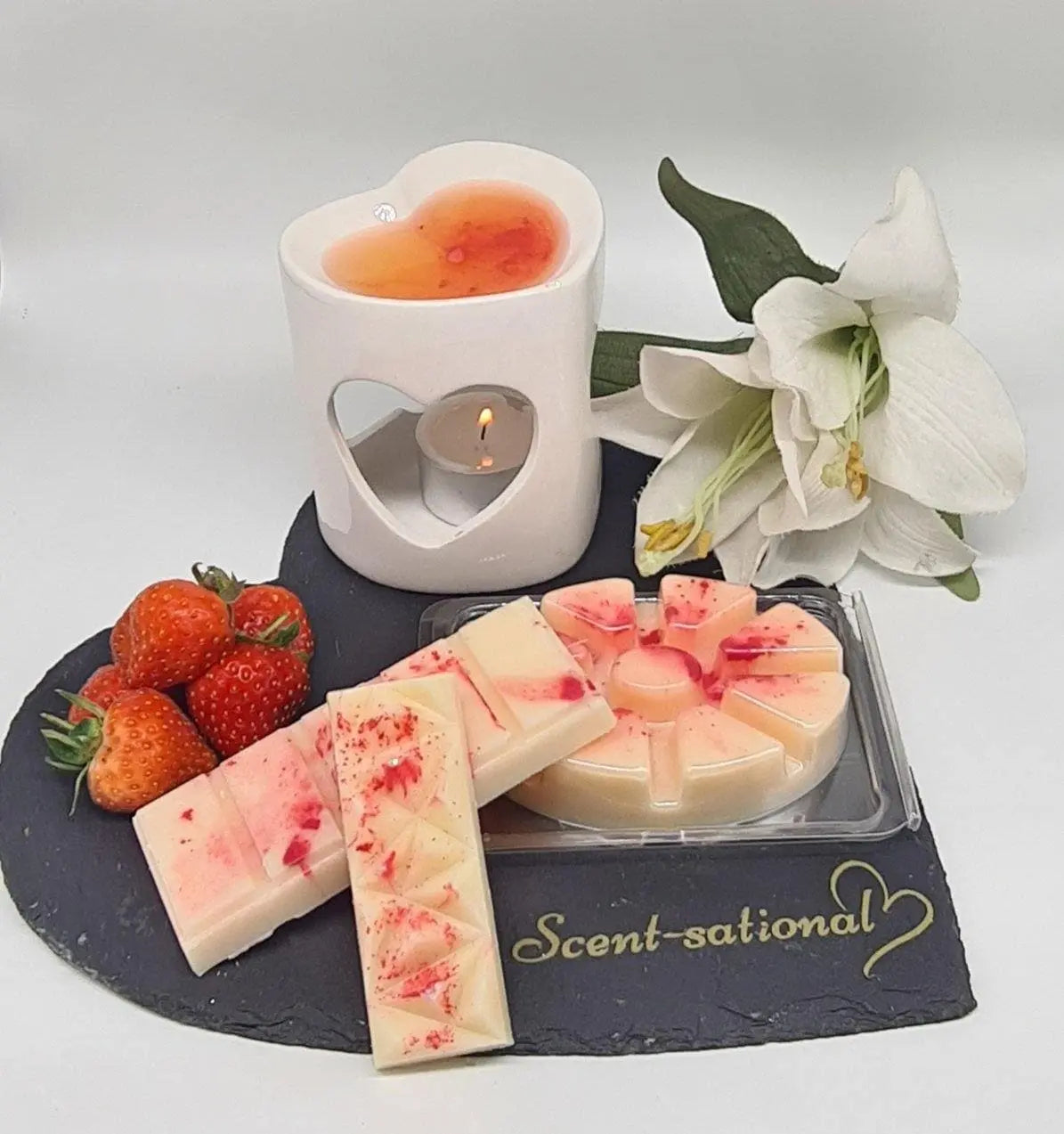 Strawberry & Lily Wax Melts Scent Sational Wax melts