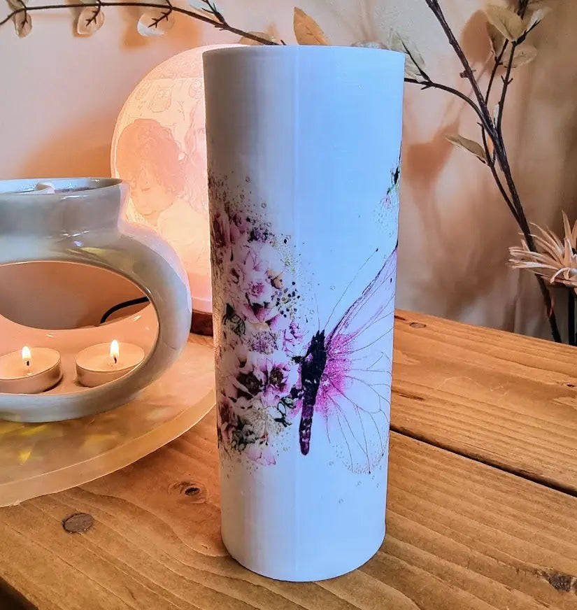 Tea Light Dispenser With Logo Hand Decorated, plain or Decoupaged Scent Sational Wax melts