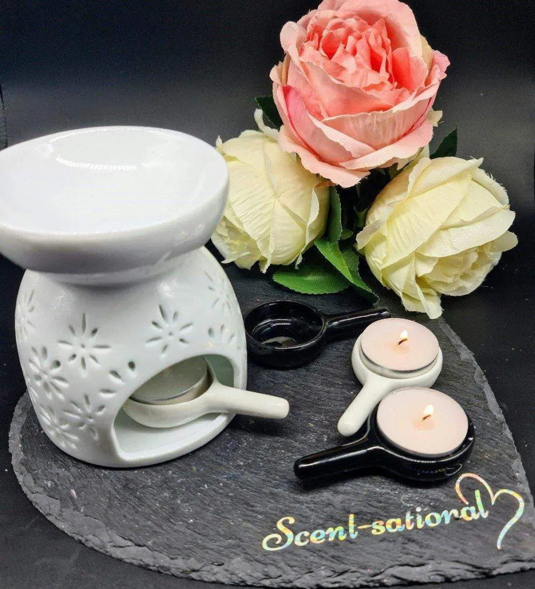 Wax Burner Candle spoon for Tea Lights Scent Sational Wax melts