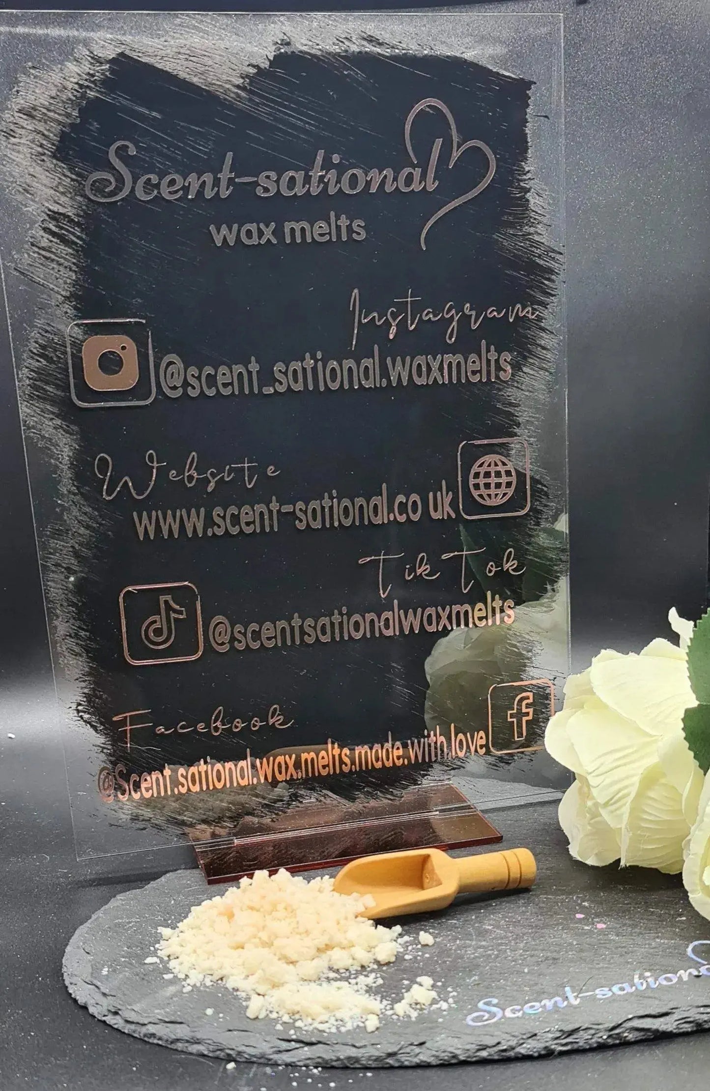 Wax Crumble Scoop Scent Sational Wax melts